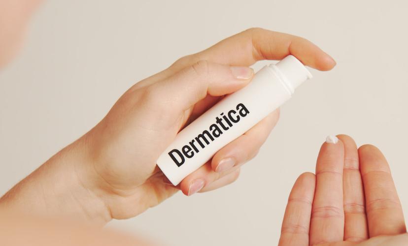 Applying Dermatica treatment